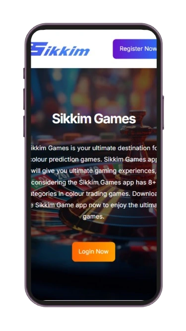 sikkim game signup step 1